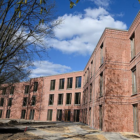 Teilansicht des Eingangsbereiches der Pflegeeinrichtung Haus Levi | Levi Intensiv